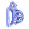 CockLock Cage de chasteté courte Lyfy 4 x 3.3cm Bleue